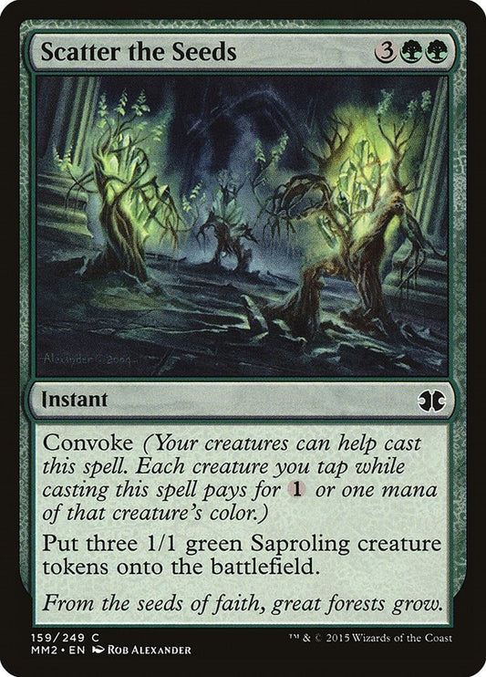 Image for Scatter the Seeds (159) (MM2) - Magic: The Gathering