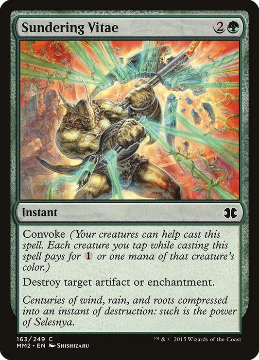 Image for Sundering Vitae (163) (MM2) - Magic: The Gathering