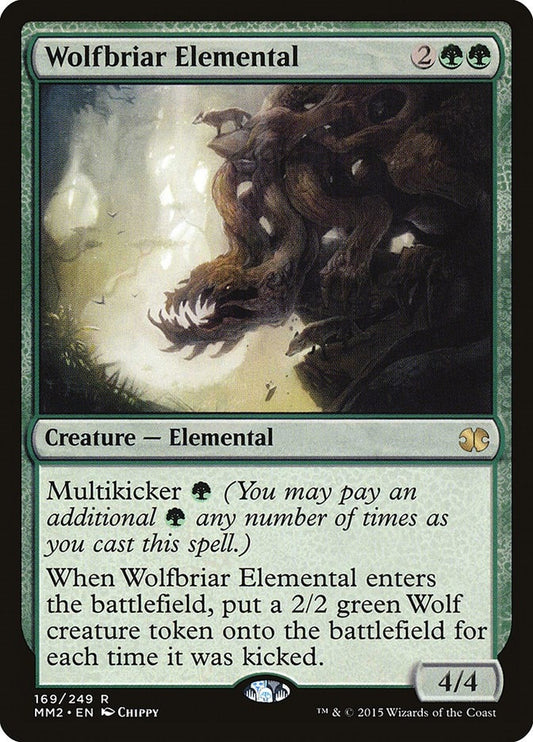Image for Wolfbriar Elemental (169) (MM2) - Magic: The Gathering