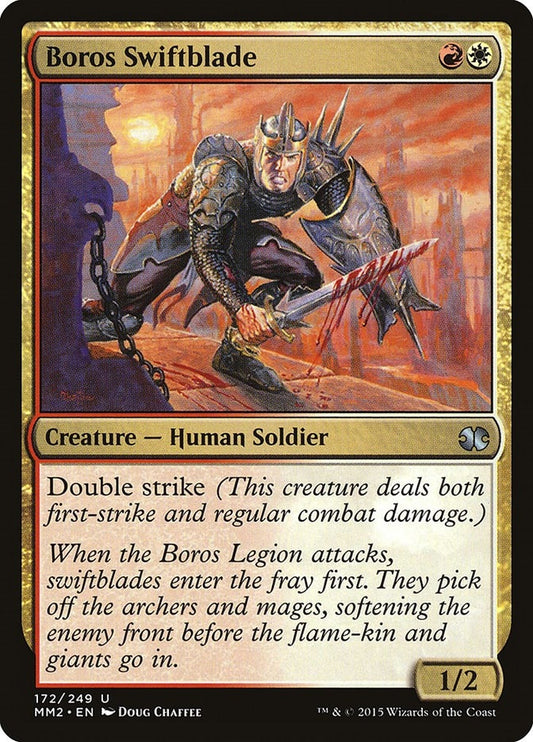 Image for Boros Swiftblade (172) (MM2) - Magic: The Gathering