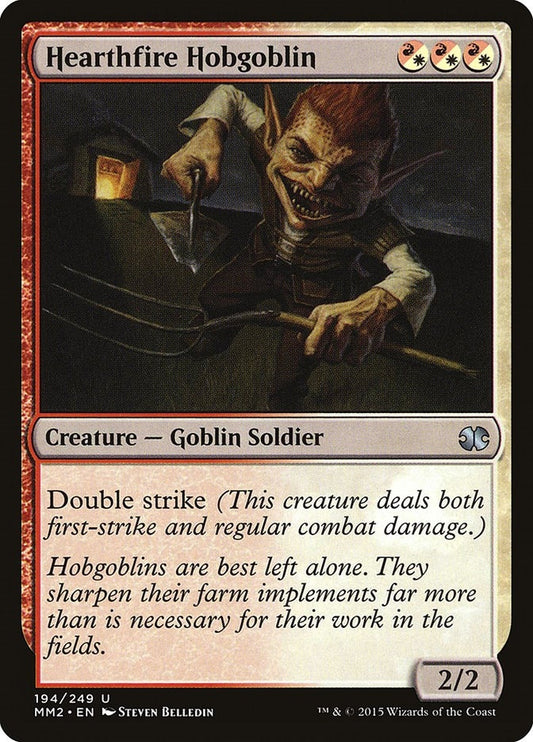 Image for Hearthfire Hobgoblin (194) (MM2) - Magic: The Gathering