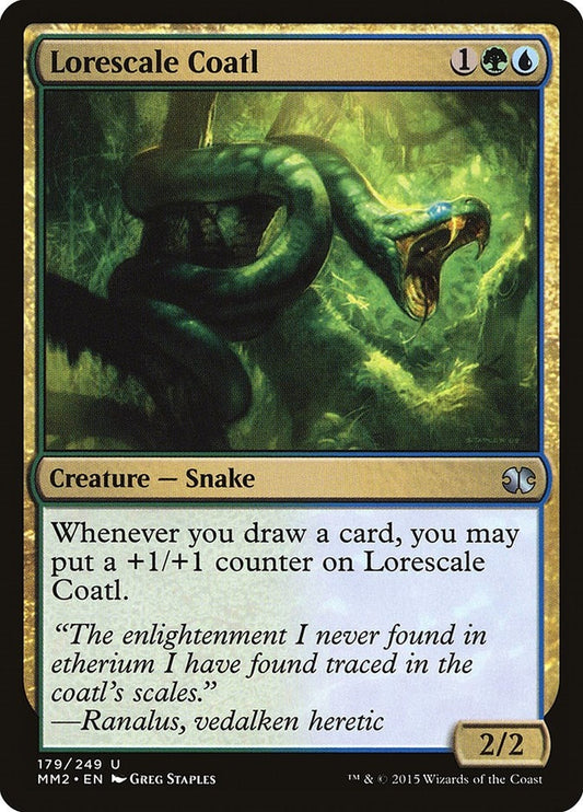 Image for Lorescale Coatl (179) (MM2) - Magic: The Gathering