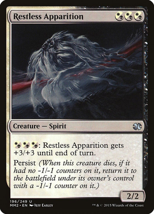 Image for Restless Apparition (196) (MM2) - Magic: The Gathering