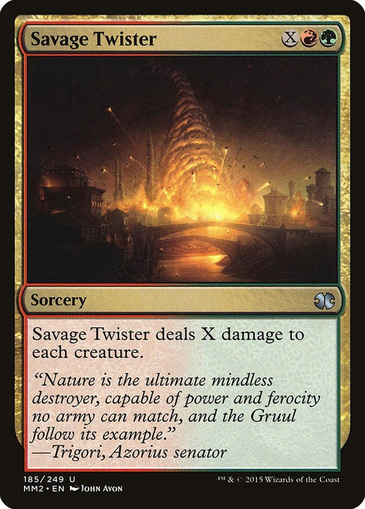 Image for Savage Twister (185) (MM2) - Magic: The Gathering