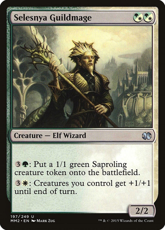 Image for Selesnya Guildmage (197) (MM2) - Magic: The Gathering