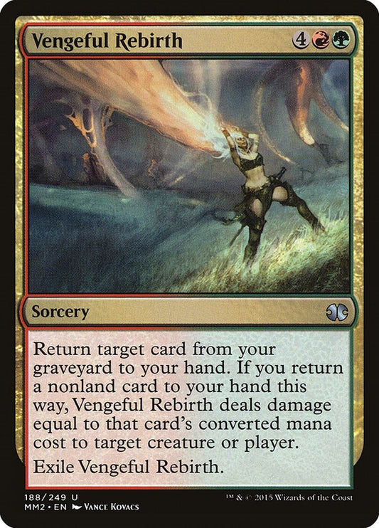 Image for Vengeful Rebirth (188) (MM2) - Magic: The Gathering