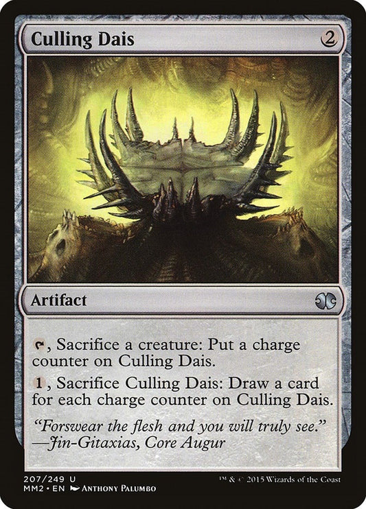 Image for Culling Dais (207) (MM2) - Magic: The Gathering