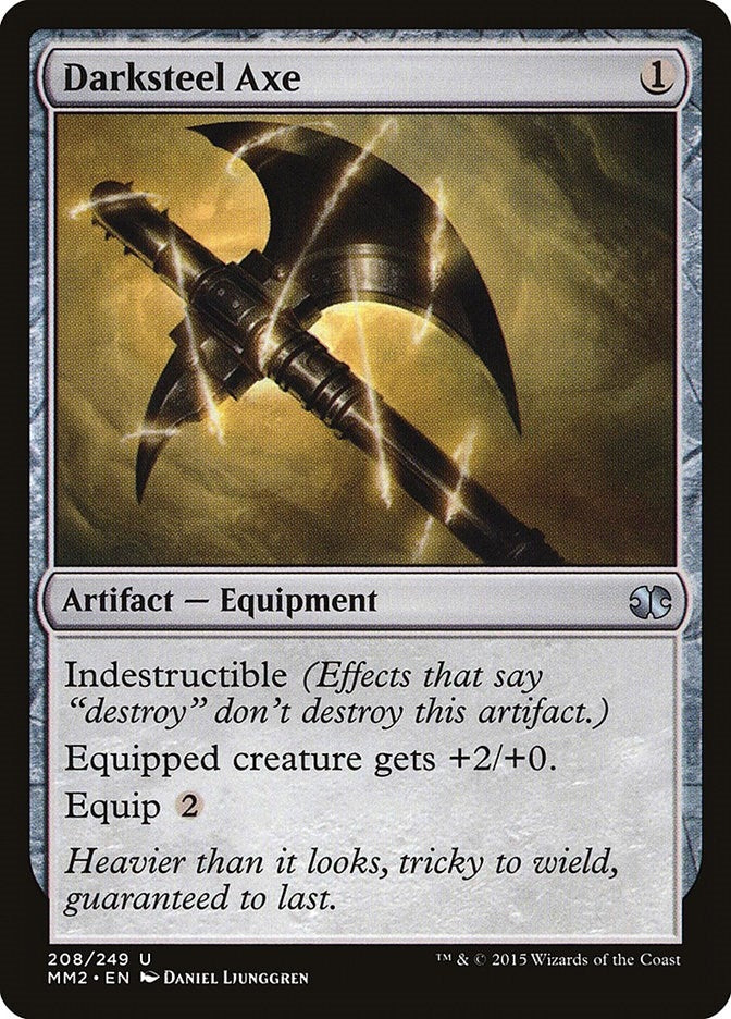 Darksteel Axe (208) (MM2)