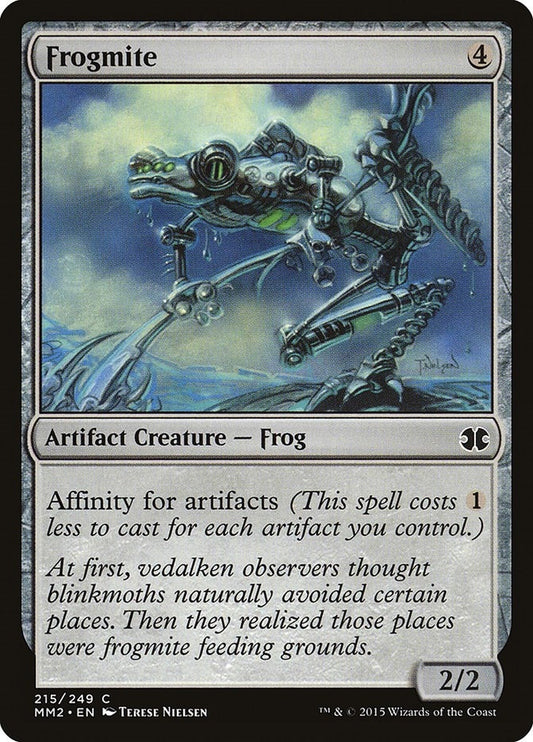 Image for Frogmite (215) (MM2) - Magic: The Gathering