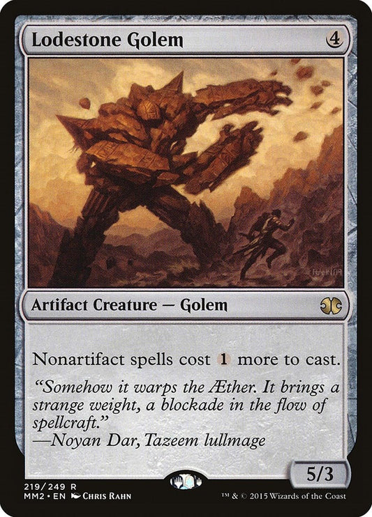 Image for Lodestone Golem (219) (MM2) - Magic: The Gathering