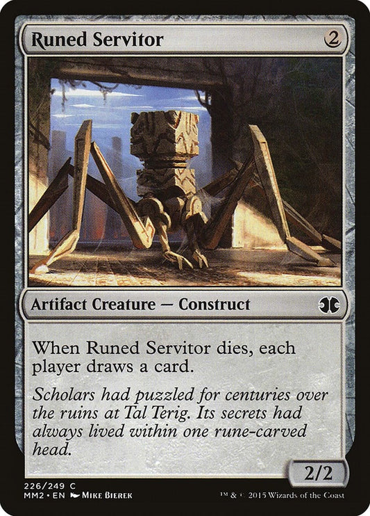 Image for Runed Servitor (226) (MM2) - Magic: The Gathering
