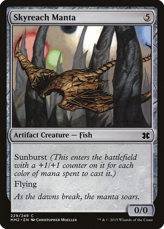 Image for Skyreach Manta (229) (MM2) - Magic: The Gathering