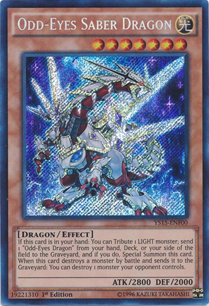 Odd-Eyes Saber Dragon (YS15-ENF00) (YS15-ENF)
