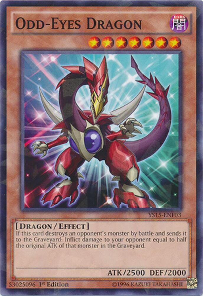 Odd-Eyes Dragon (Shatterfoil) (YS15-ENF03) (YS15-ENF)