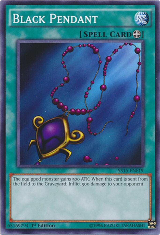 Black Pendant (YS15-ENF19) (YS15-ENF)