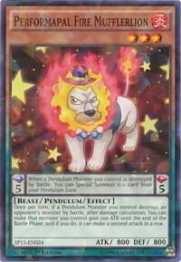 Performapal Fire Mufflerlion (Shatterfoil) (SP15-EN024) (SP15)