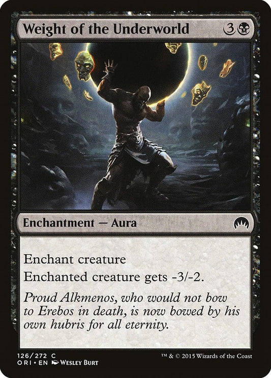 Image for Weight of the Underworld (126) (ORI) - Magic: The Gathering
