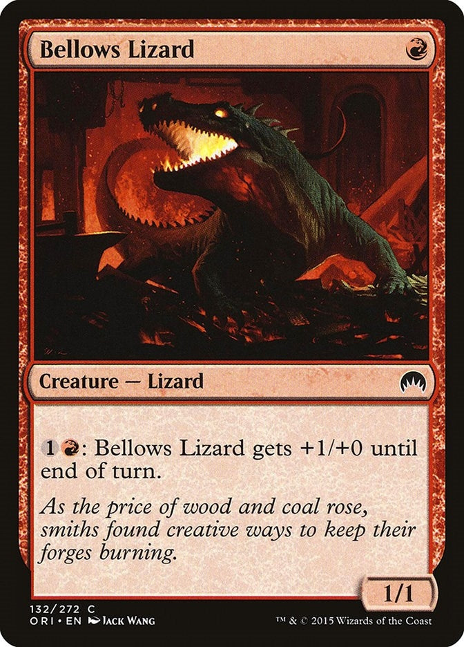 Bellows Lizard (132) (ORI)