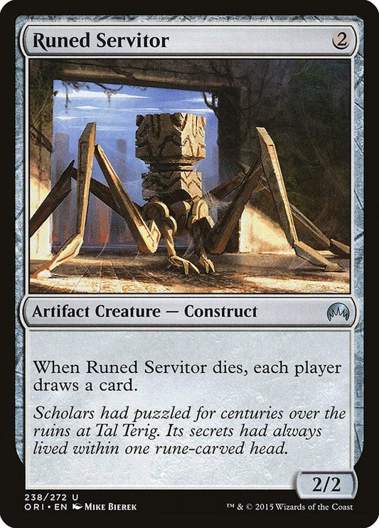 Image for Runed Servitor (238) (ORI) - Magic: The Gathering