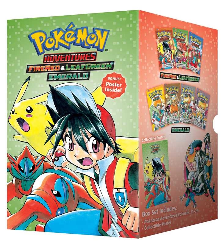 Pokémon Adventures Firered & Leafgreen / Emerald Box
