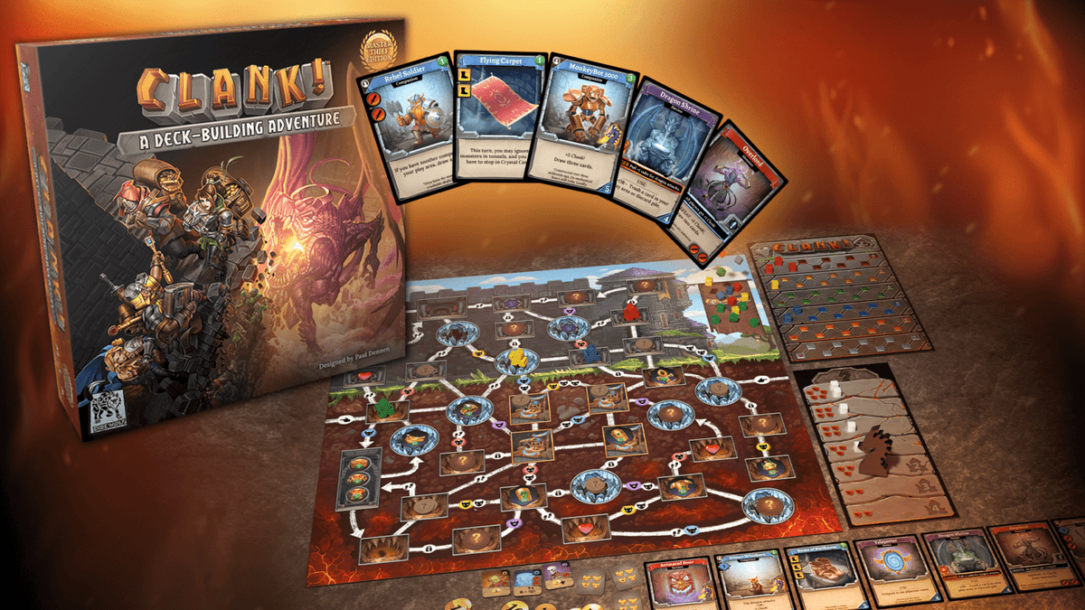 Clank! A Deck-Building Adventure: Master Thief Edition