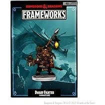 Dungeons & Dragons Frameworks: Dwarf Fighter Male W1